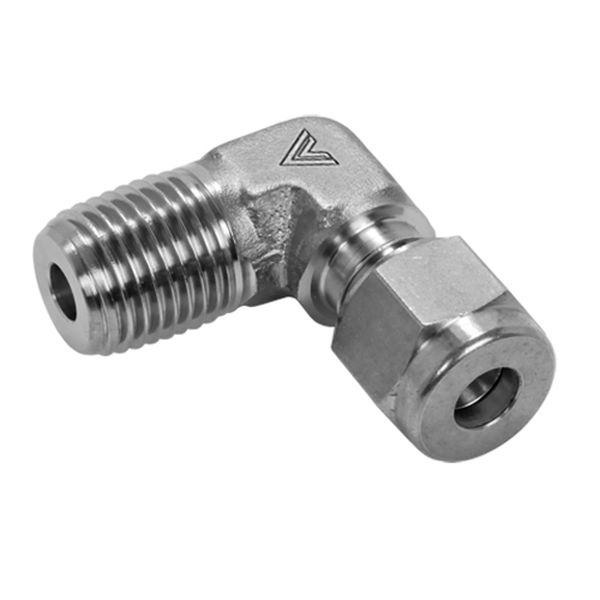 フジキン VUWL-8C-V ニューV-Lok オスエルボ Rネジミリサイズチューブインチ差込8mm