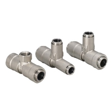 FIT 分岐チーズ(都市ガス) ソフレックス プッシュインパクト ガス用ステンレス鋼フレキシブル管用継手