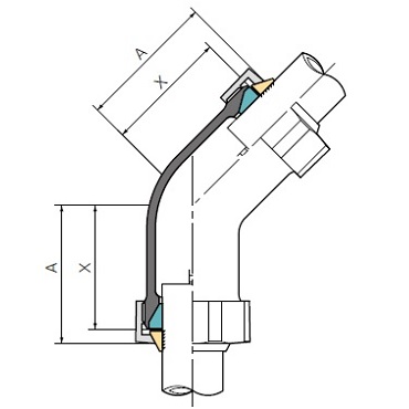 SLHPL45 nCp[bN 45°G{ G|LVR[eBOi
