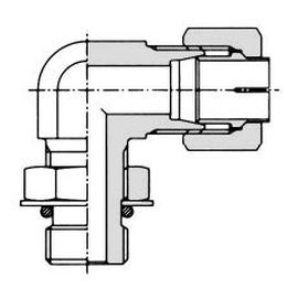 イハラ NE鋼管クイコミ KLO18-040E Oリング形エルボニップル 18φxR1/2(308021)