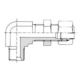 イハラ 鋼管クイコミ KLS20-060Eホース接続隔壁ユニオンエルボ(メス) 20xG3/4(259195)