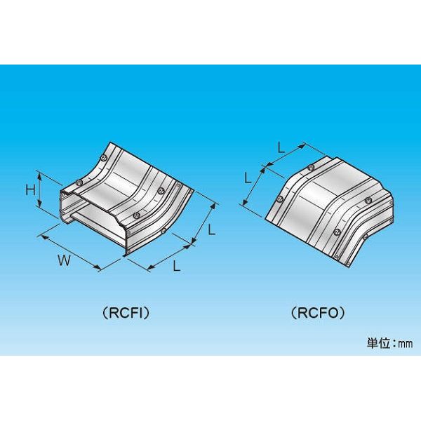 d@Y RCFI-900H-C-ZA ʃR[i[45°()