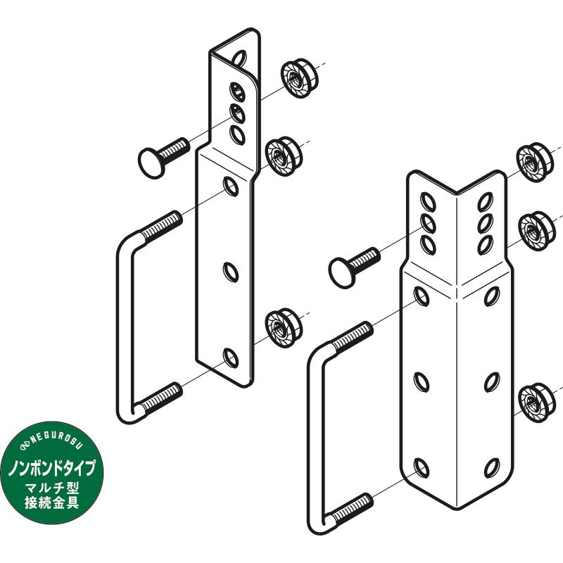 QRM2 �}���`�^�ڑ�����(�m���{���h�^�C�v)(2�g)