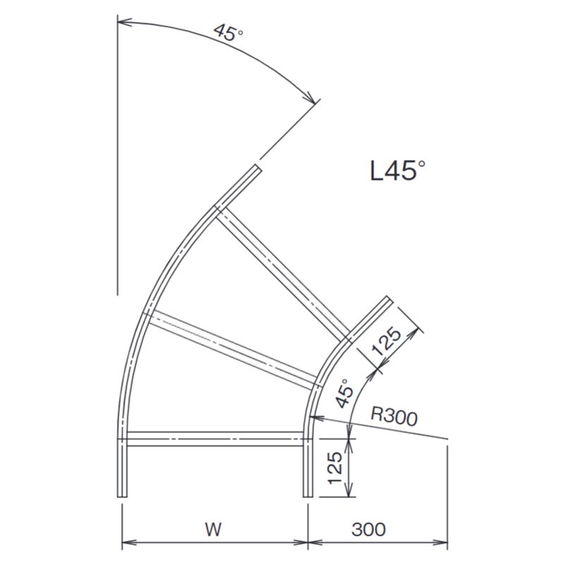 ASL45-�� 45°�^���򃉃b�N 50H
