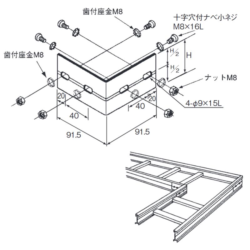 AJP-3B ����90°�Ȑڑ����� 80H