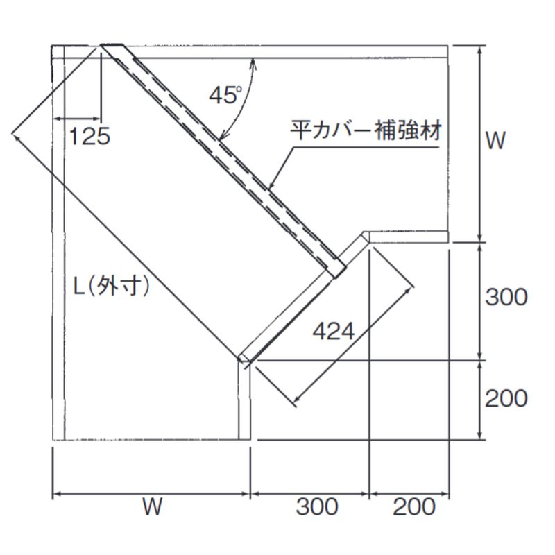 ��VL-21-�� �d�ʃ^�C�v�P�[�u�����b�N�p���J�o�[�⋭����(L�^)1�{�^�C�v