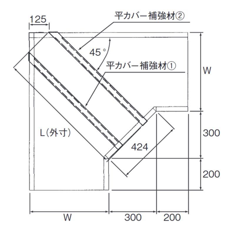 ��VL-21-��W �d�ʃ^�C�v�P�[�u�����b�N�p���J�o�[�⋭����(L�^)2�{�^�C�v