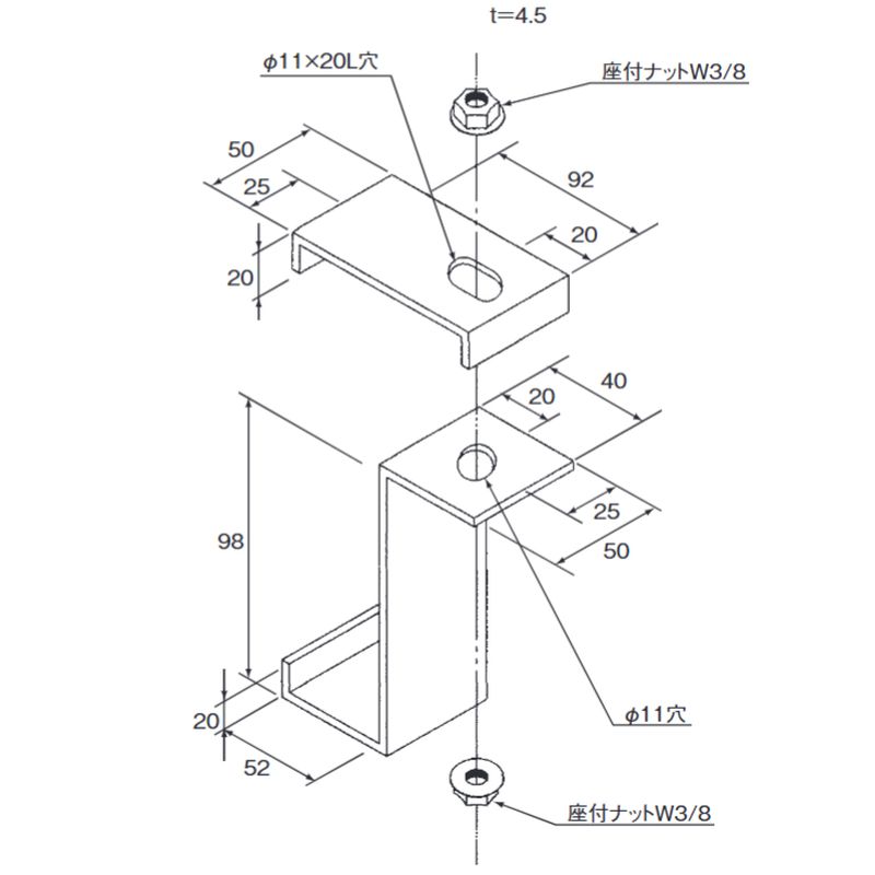 ��NP-4A �݋���(A�^)3/8�p ���d�ʃ^�C�v