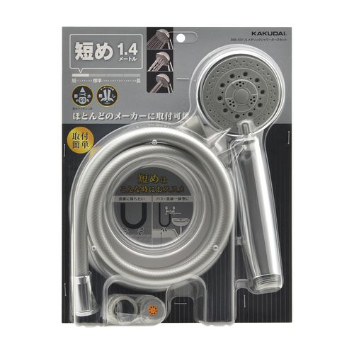 �J�N�_�C 366-431-S ���^���b�N�V�����[�z�[�X�Z�b�g �V���o�[�1.4m