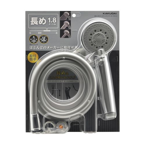 �J�N�_�C 366-433-S ���^���b�N�V�����[�z�[�X�Z�b�g �V���o�[�1.8m