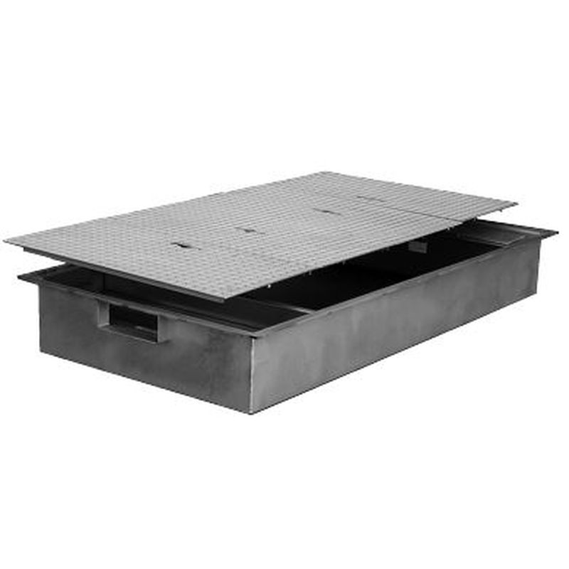 福西鋳物 SF-GSU-60EAU SUS製薄型グリーストラップスチール製蓋付(45L/min)