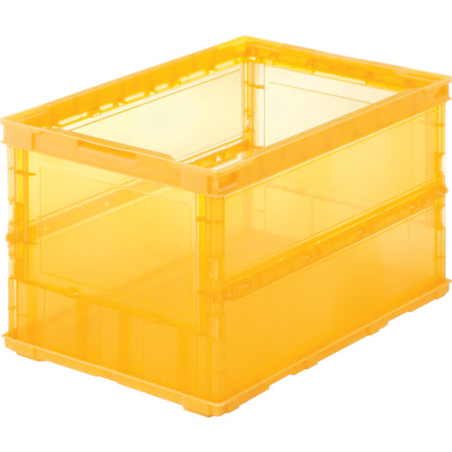 TRUSCO  TSKO50B ���^�܂肽���݃R���e�i�X�P�� 50L �I�����W