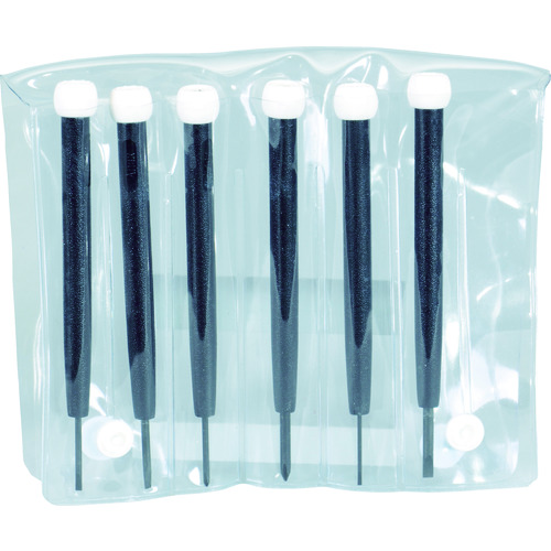 TSD-6SET �v���X�`�b�N�������h���C�o�[�Z�b�g 6�{�g