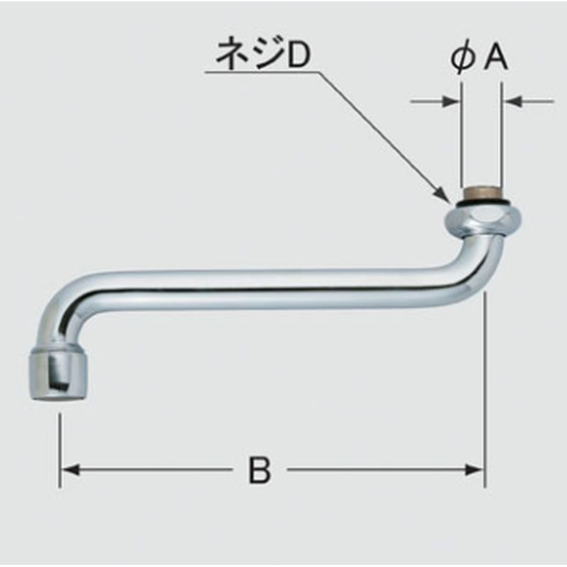 LIXIL A-401-30 1/2ݐppCv(300mm)(A)
