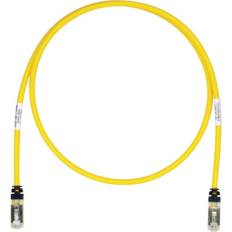 �p���h�E�B�b�g STP6X0.5MYL CAT6A/CAT6 �V�[���h�p�b�`�R�[�h 0.5m ��
