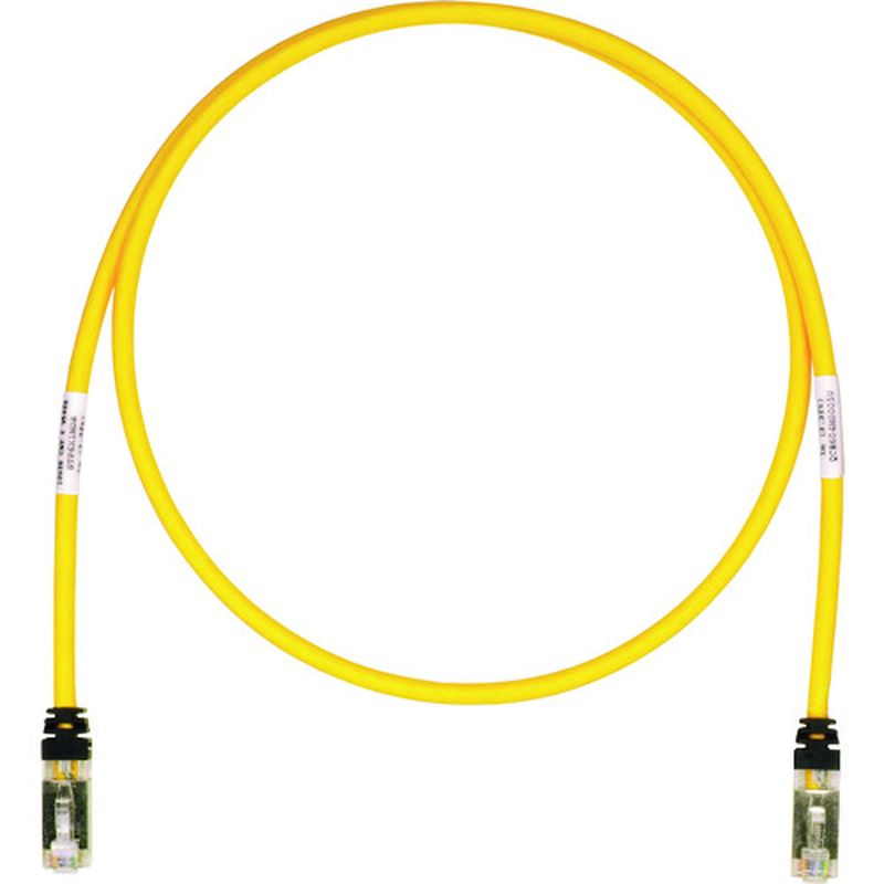 �p���h�E�B�b�g STP6X2.5MYL CAT6A/CAT6 �V�[���h�p�b�`�R�[�h 2.5m ��