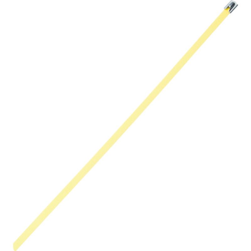 パンドウィット MLTFC4H-LP316YL フルコーティングステンスチールバンド 黄 50本入