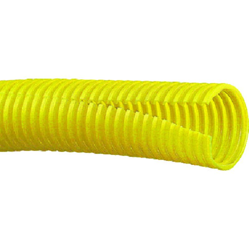 パンドウィット CLT25F-C4 コルゲートチューブ ポリエチレン スリット付 黄