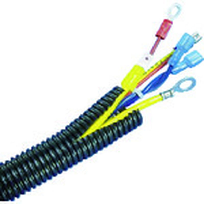 パンドウィット CLT25F-C20 コルゲートチューブ ポリエチレン スリット付 黒