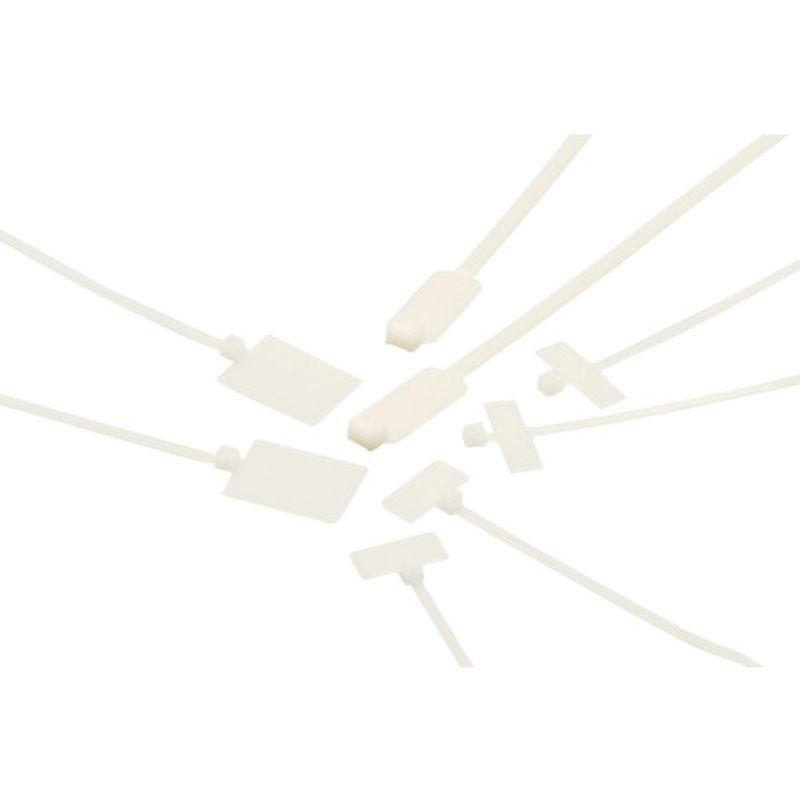 パンドウィット PLM2M-C 旗型タイプナイロン結束バンド ナチュラル 100本入