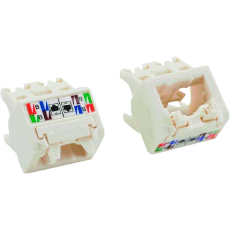 パンドウィット CJUDCAPIW-X 上下45度アングルキャップ カテゴリ6 オフホワイト 10個入