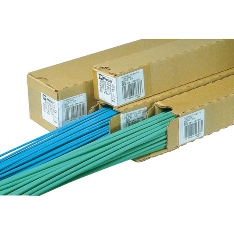 パンドウィット HSTT09-48-Q 熱収縮チューブ 標準タイプ 黒 25本入