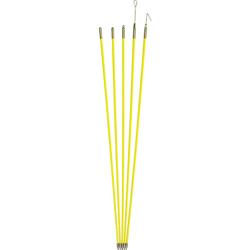 JF-7550 �P�[�u�������� �W���C���g�ނ薼�lJr. ���b�h(1m�7.5mm�5�{)
