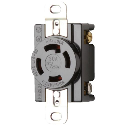 MH2834 UL�CSA �ڒn3P 30A 125/250V���|�����R���Z���g