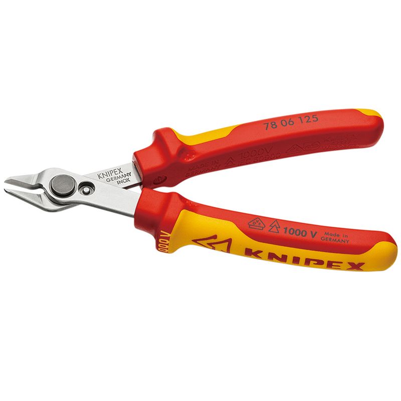 クニペックス(KNIPEX) 7806-125SB 絶縁スーパーニッパー