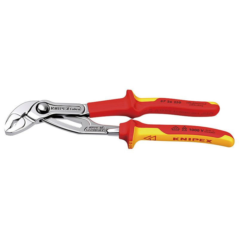 クニペックス(KNIPEX) 87 26 250 絶縁コブラ ウォーターポンププライヤー1000V