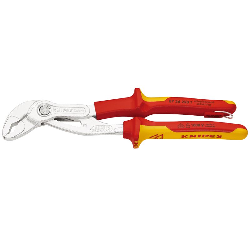 クニペックス(KNIPEX) 87 26 250 T 絶縁コブラ 1000V 落下防止