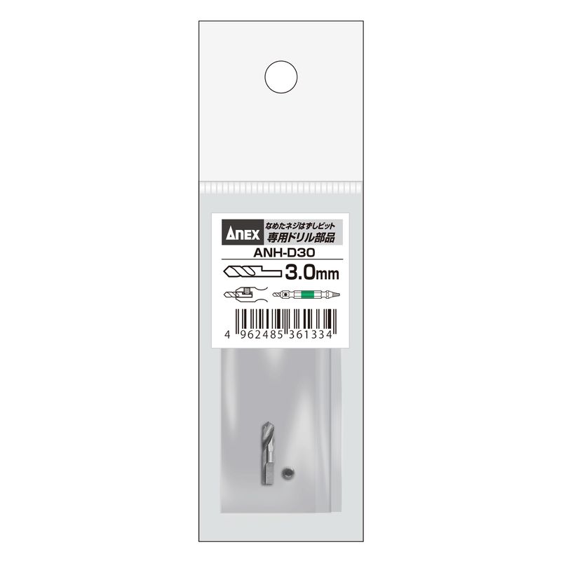 �A�l�b�N�X  ANH-D30 ��3.0mm �Ȃ߂��l�W�͂����r�b�g��p �X�y�A�h�������i
