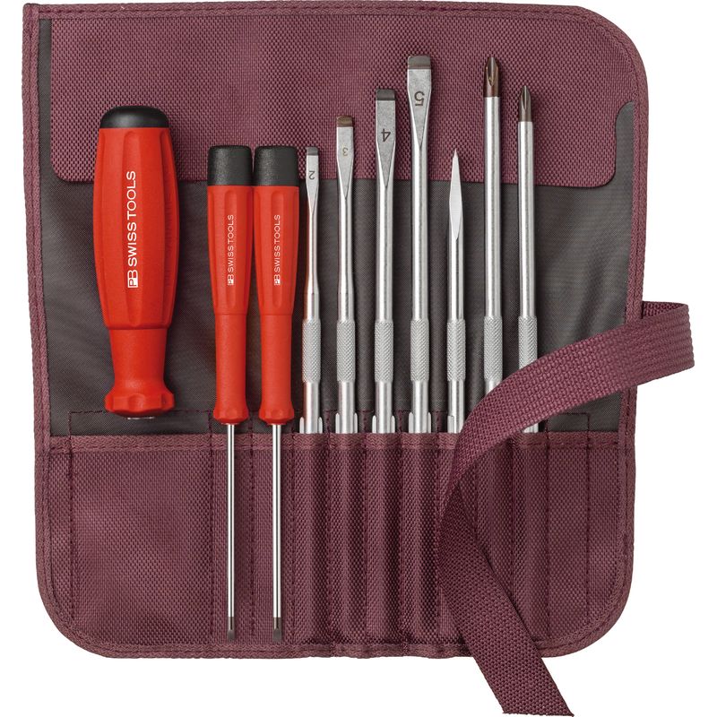 PB SWISS TOOLS 8218BO ���֎��h���C�o�[�Z�b�g 9�{�g �{���h�[