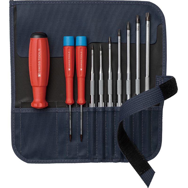 PB SWISS TOOLS 8218GY-V02 ���֎��h���C�o�[�Z�b�g 9�{�g �O���[