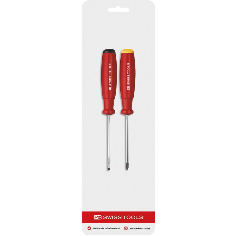 PB SWISS TOOLS 8260CN �X�C�X�O���b�v�h���C�o2�{�Z�b�g(�}�C�i�X,�v���X)