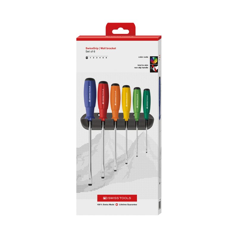 PB SWISS TOOLS 8240RBCBB ���C���{�[�h���C�o�[6�{�Z�b�g (BOX)